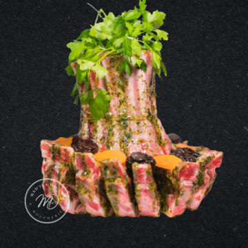 Boucherie Madina Daoudi - 
Couronne d'agneau - pour 4 personnes (1,8KG)  